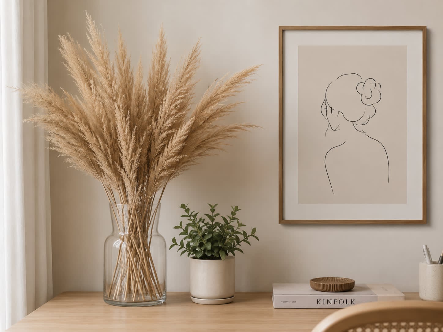 tranh-canvas-line-art-lo-hoa-thuy-tinh-trang-tri-ban-hoc